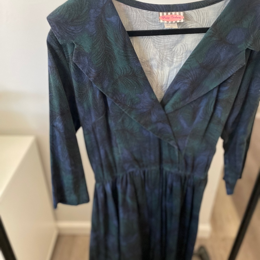 Pinup Couture Peacock dress